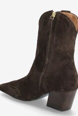 Billi Bi Dames Suède Cowboylaarzen, bruin