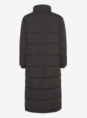 Tommy Jeans Dames MAXI ESSENTIAL Gewatteerde PUFFER , zwart