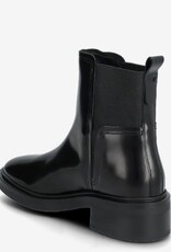 Tommy Hilfiger Dames Chelsea Lederen Enkellaarzen, zwart