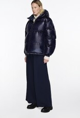 Filippa K Dames Dons Gewatteerde Winterjas, blauw