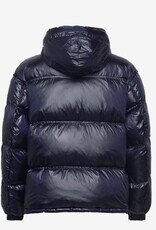 Filippa K Dames Dons Gewatteerde Winterjas, blauw