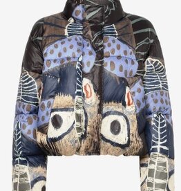 Munthe Gewatteerde Winterjas, zwart