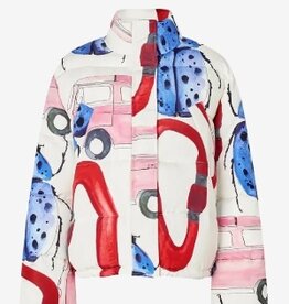 STINE GOYA Dons Gewatteerde Winterjas, wit