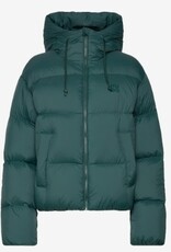 HUGO Dames Korte Gewatteerde Winterjas, groen