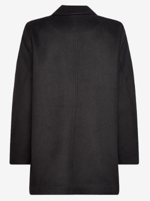 Soft Rebels Dames WOLMIX jacket, zwart