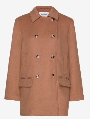 Soft Rebels Dames WOLMIX jacket, bruin