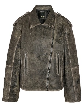 Stieglitz Dames Leer Jas, zwart