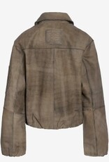 NOISY MAY  Dames Leren Jas, zwart