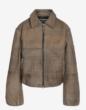 NOISY MAY  Dames Leren Jas, zwart