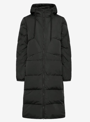 Fransa Dames Winterjas Bella, zwart