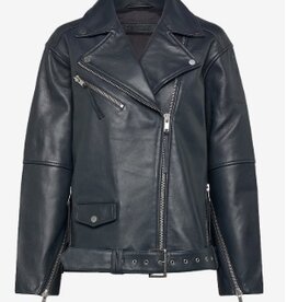 2NDDAY Oxus Leren Jacket, zwart
