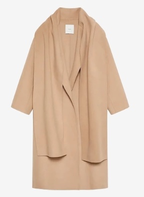 Calvin Klein WOLMIX Dames Mantel, beige