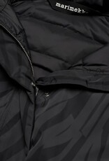 Marimekko Dames Gewatteerde Dons Winterjas, zwart