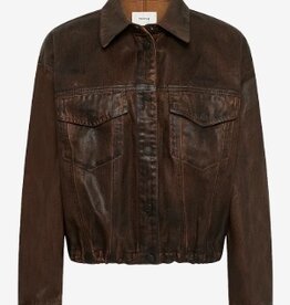 Gestuz  Denim jacket, bruin