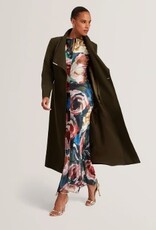 Ted Baker London Dames WOLMIX Mantel, groen