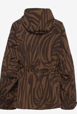 Marimekko Dames Gewatteerde Don Winterjas, bruin