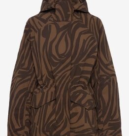 Marimekko Gewatteerde Don Winterjas, bruin