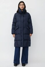 Masai Dames Gewatteerde Winterjas, blauw