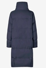 Masai Dames Gewatteerde Winterjas, blauw