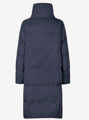 Masai Dames Gewatteerde Winterjas, blauw
