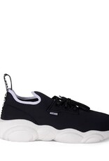Moschino  Dames Bubble Teddy Sneakers, Zwart