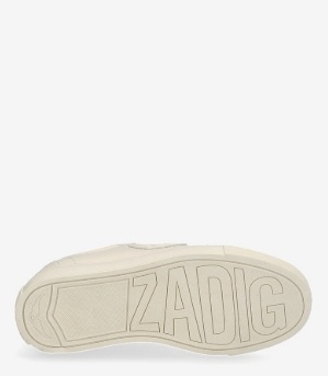 Zadig & Voltaire CHUNKY Canvas Sneakers, wit
