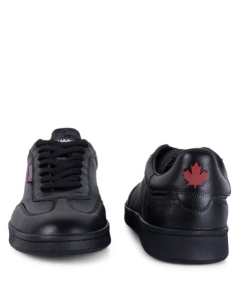 Dsquared2  ICON Heren Leren Sneakers, zwart