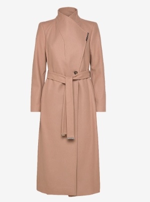 Ted Baker London Dames WOLMIX Mantel, beige