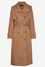 Lexington Clothing Dames Trenchcoat, lichtbruin