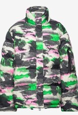 Mads Nørgaard Dames Gewatteerde Winterjas, zwart