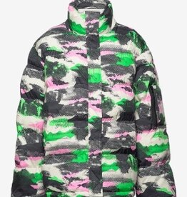 Mads Nørgaard Gewatteerde Winterjas, zwart