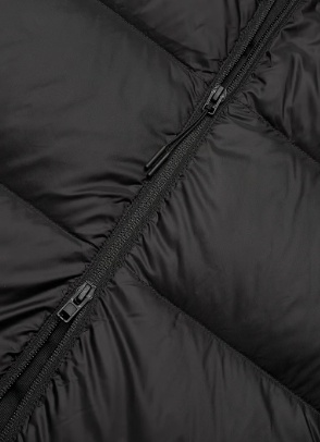 The North Face Dames Lange Gewatteerde Winterjas, zwart