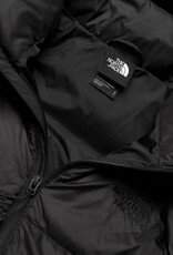 The North Face Dames Lange Gewatteerde Winterjas, zwart