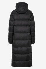 The North Face Dames Lange Gewatteerde Winterjas, zwart