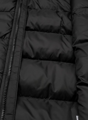 The North Face Dames Gewatteerde Winterjas, zwart