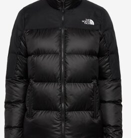 The North Face Dames Dons Gewatteerde Winterjas, zwart