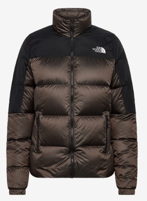 The North Face Dames Korte Dons Gewatteerde Winterjas, zwart