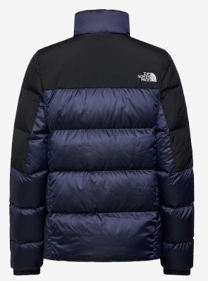 The North Face Dames Korte Dons Gewatteerde Winterjas, blauw
