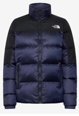 The North Face Dames Korte Dons Gewatteerde Winterjas, blauw