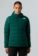 The North Face Dames Korte Dons Gewatteerde jas, groen