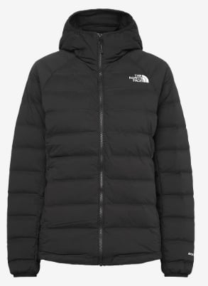 The North Face Dames Dons Gewatteerde jas, zwart