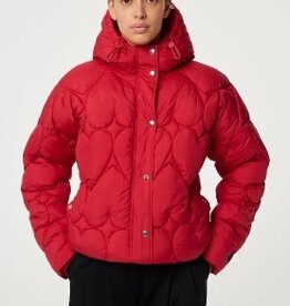 Fabienne Chapot Dons Gewatteerde jas, rood