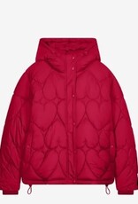 Fabienne Chapot Dames Dons Gewatteerde jas, rood