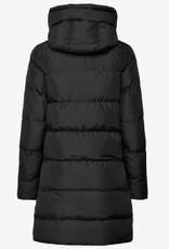 VINSON Dames Getailleerd Winterjas, zwart