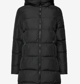 VINSON Getailleerd Winterjas, zwart