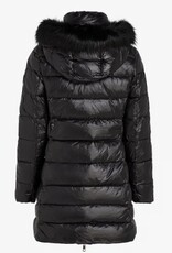Tommy Hilfiger GLOSS DOWN TYRA COAT WITH FUR - Gewatteerde jassen