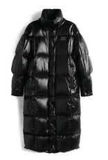 Tommy Jeans Dames MAXI ESSENTIAL Gewatteerde PUFFER , zwart