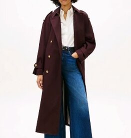 Tommy Hilfiger Marilyn OVERSIZED Trenchcoat, paars