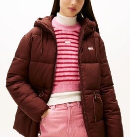Tommy Hilfiger Michelle winterjas,  bordeaux- rood