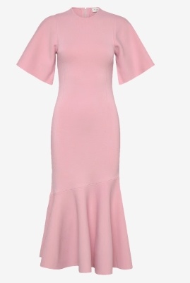 Ted Baker London Dames Ronde hals Midi Jurk, roze